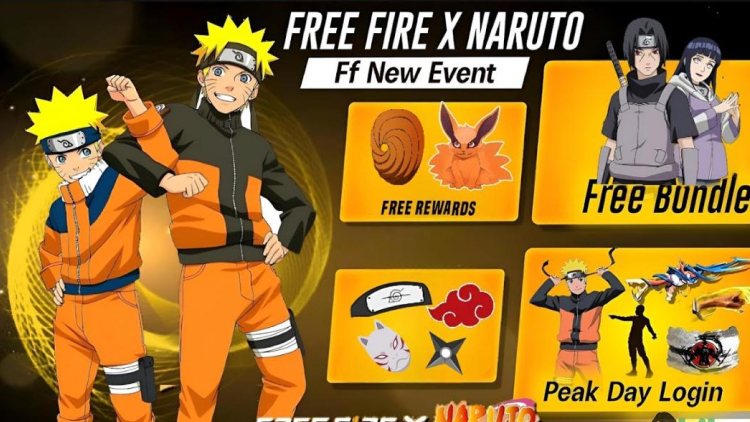 Akhirnya! Ini Bocoran Kolaborasi Free Fire X Naruto Shippuden