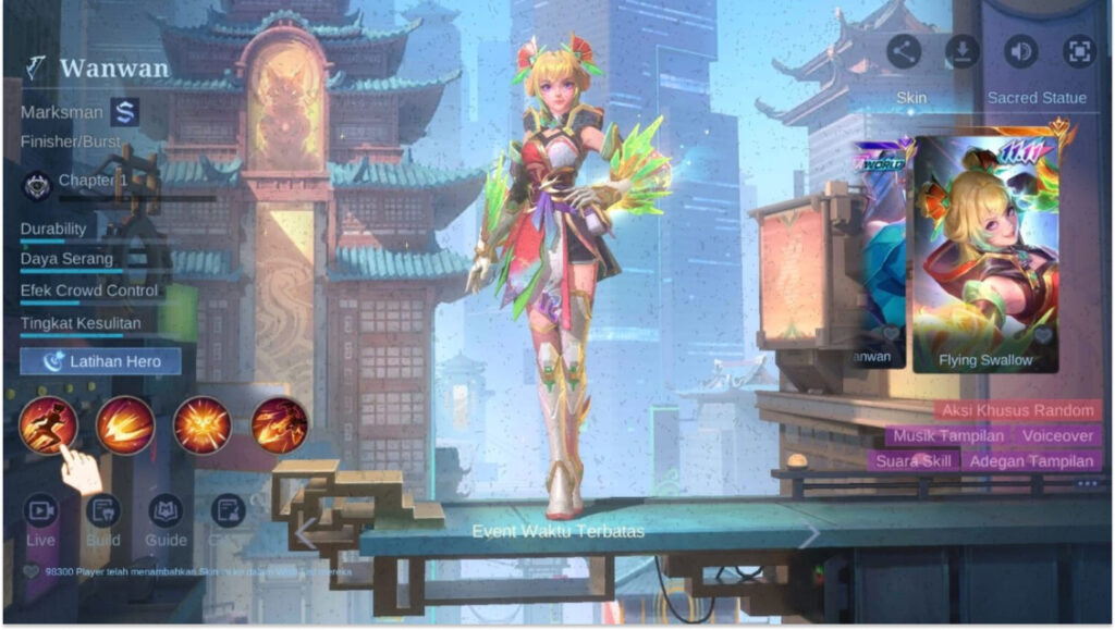 Daftar Skin Eksklusif 11.11 Mobile Legends dan Cara Dapatnya