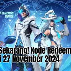 Klaim Sekarang! Kode Redeem FF Hari ini 27 November 2024