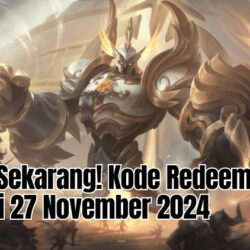 Klaim Sekarang! Kode Redeem ML Hari Ini 27 November 2024