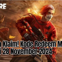 Segera Klaim! Kode Redeem FF Hari Ini 28 November 2024