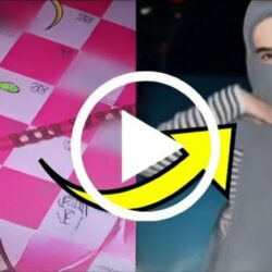 Video Ular Tangga Pink Viral Dimainkan Auraprin x Black Panda