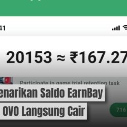 2 Cara Penarikan Saldo EarnBay Ke DANA, OVO Langsung Cair