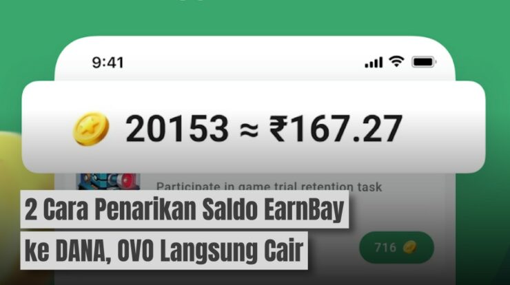 2 Cara Penarikan Saldo EarnBay Ke DANA, OVO Langsung Cair