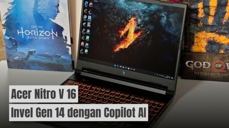 Acer Nitro V 16 Intel Gen-14 Resmi Meluncur dengan Copilot AI