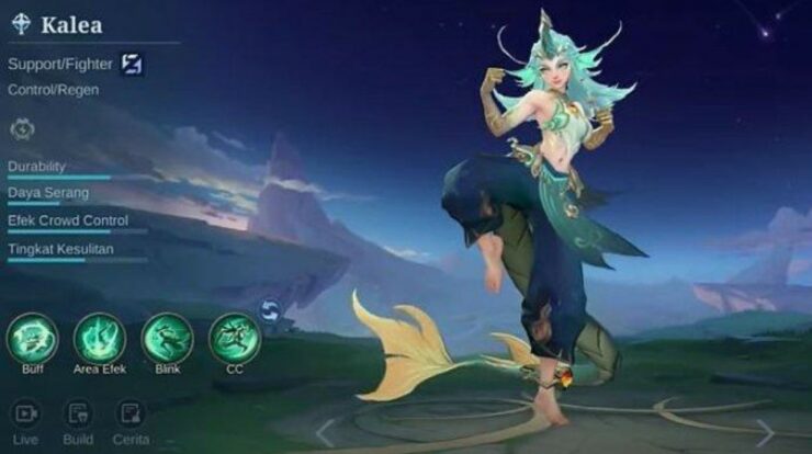 Begini Penampakan dan Skill Hero Baru Kalea Mobile Legends