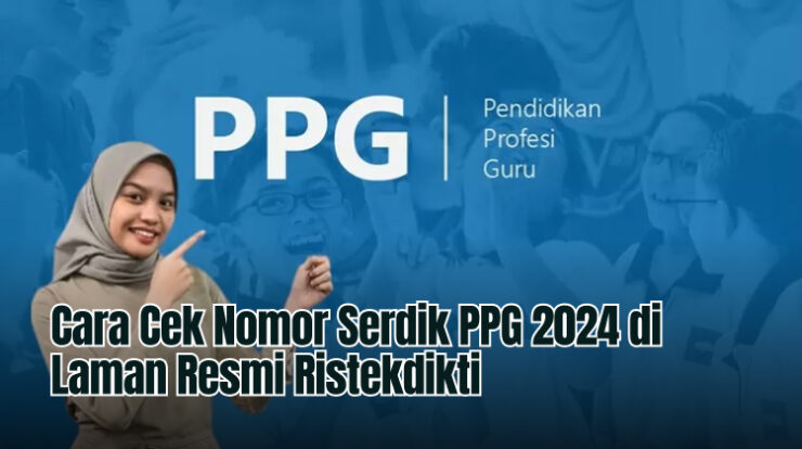 Cara Cek Nomor Serdik PPG 2024 di Laman Resmi Ristekdikti