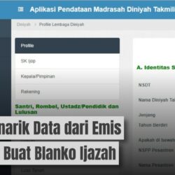 Cara Menarik Data dari EMIS ke PDUM untuk Blangko Ijazah