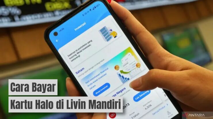 Cara Mudah Bayar Kartu Halo di Livin Mandiri