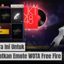 Coba Cara Ini Untuk Mendapatkan Emote WOTA Free Fire