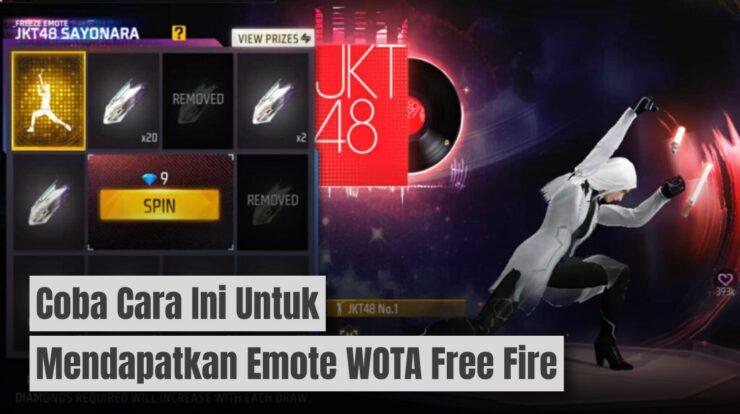 Coba Cara Ini Untuk Mendapatkan Emote WOTA Free Fire