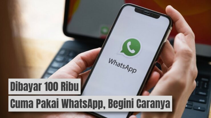 Cuma Pakai WhatsApp Dapat Saldo DANA 100 Ribu Tiap Hari