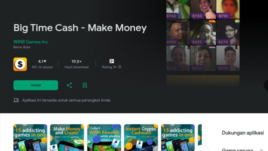 7 Game Penghasil Saldo DANA Membayar: Resmi Google Play Store