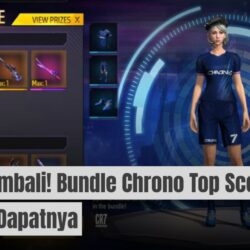 Hadir Kembali! Bundle Chrono Top Scorer FF: Ini Cara Dapatnya