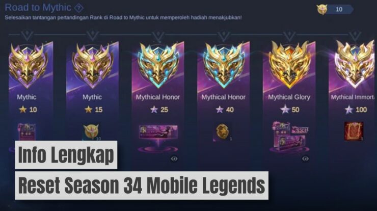 Informasi Lengkap Reset Season 34 Mobile Legends