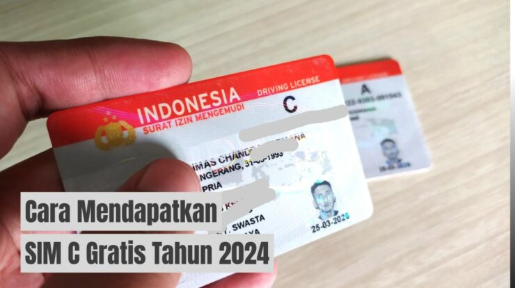 Jangan Lewatkan Kesempatan Mendapatkan SIM C Gratis 2024