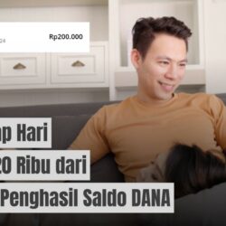 Login Tiap Hari Dapat 320 Ribu di Aplikasi Penghasil Saldo DANA