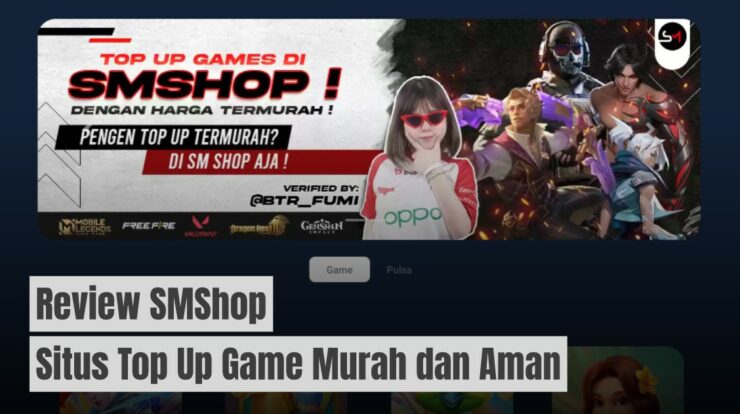 Review SMShop: Situs Top Up Game Paling Murah dan Aman