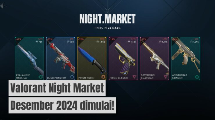 Valorant Night Market Desember 2024 Telah Dimulai