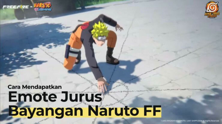 Cara Mendapatkan Emote Jurus Bayangan Naruto FF