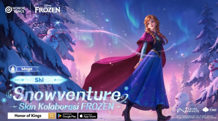 Cara Mendapatkan Skin Shi Anna HOK X Frozen Secara Gratis!