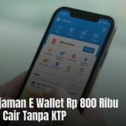 Dapat Pinjaman E Wallet Rp 800 Ribu Langsung Cair Tanpa KTP