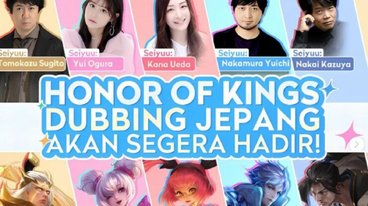 Dubbing Jepang Seiyuu Terkenal Honor of Kings