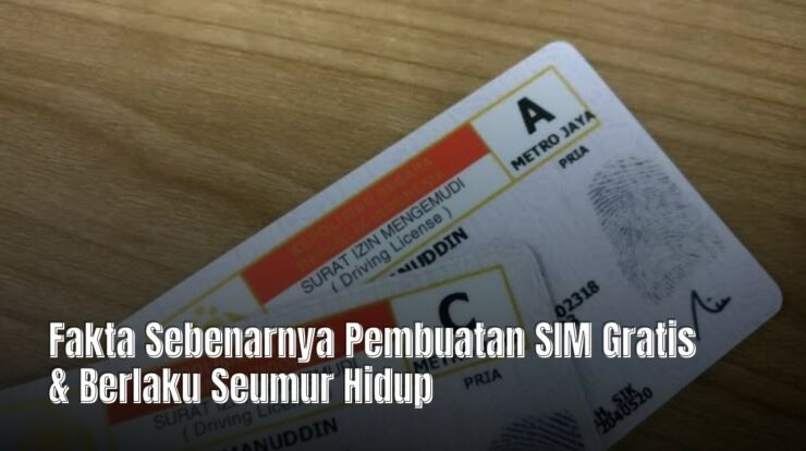 Fakta Sebenarnya Pembuatan SIM Gratis & Berlaku Seumur Hidup