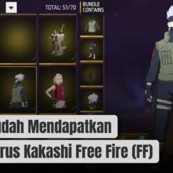 Ini Cara Mudah Mendapatkan Emot Jurus Kakashi Free Fire (FF)