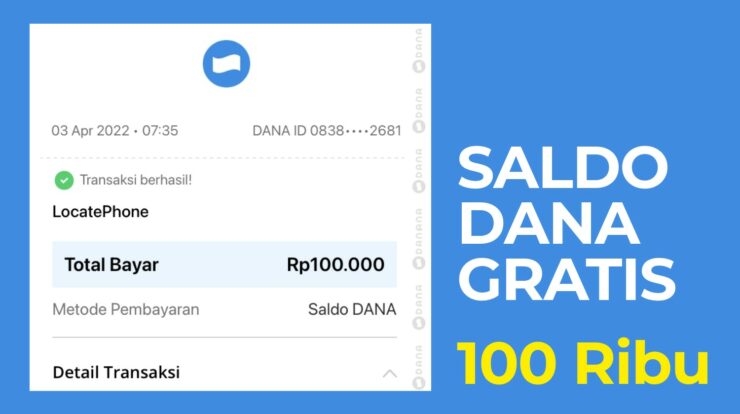 Klaim Saldo DANA Rp 100 Ribu Gratis! Begini Caranya