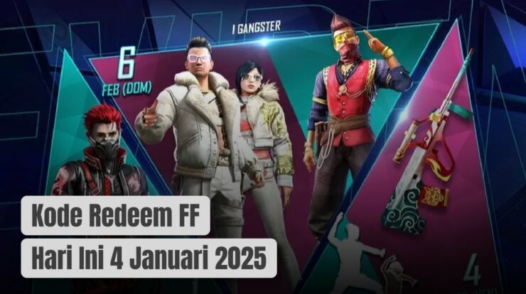 Klaim Sekarang! Kode Redeem FF Hari ini 4 Januari 2025