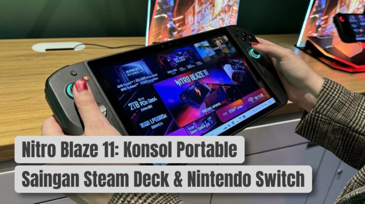 Nitro Blaze 11: Konsol Portable Saingan Steam Deck & Nintendo Switch