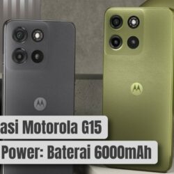 Spesifikasi Motorola G15 dan G15 Power: Baterai 6000mAh