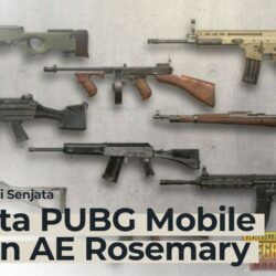 3 Rekomendasi Senjata PUBG Mobile Pilihan AE Rosemary