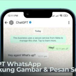 Akhirnya ChatGPT di WhatsApp Mendukung Gambar & Pesan Suara