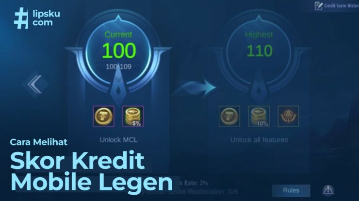 Cara Melihat Skor Kredit di Mobile Legends (ML) dengan Mudah