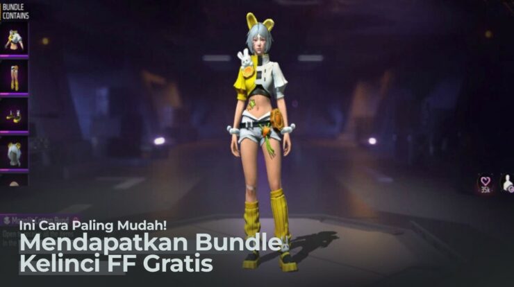 Cara Mudah Mendapatkan Bundle Kelinci FF Gratis Event ini