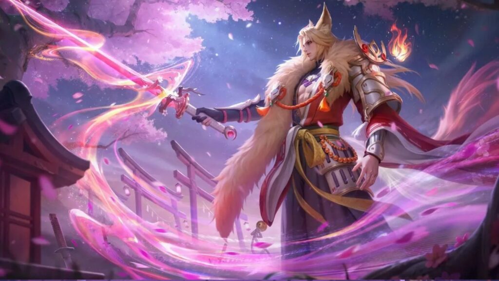 Tampilan Skin Seri Kishin Densetsu Mobile Legends