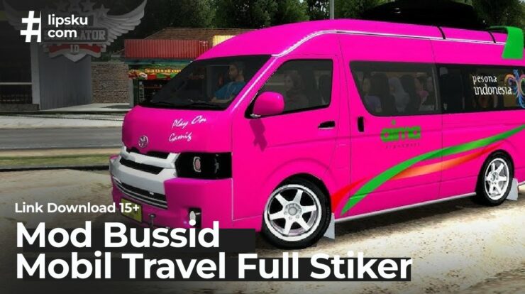 Link Download 15+ Mod Bussid Mobile Travel Full Stiker