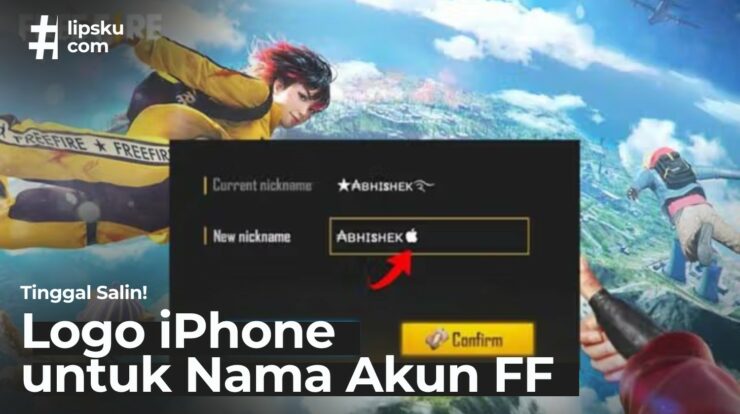 Tinggal Salin! Ini Logo iPhone FF untuk Nama Akun