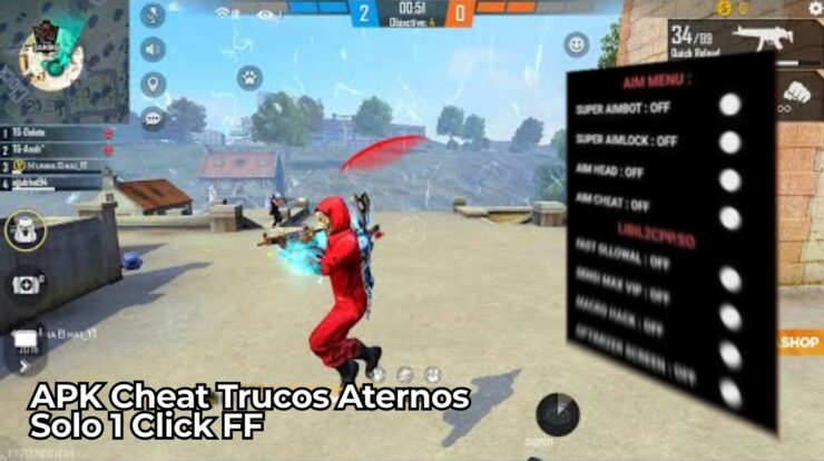 APK Cheat Trucos Aternos Solo 1 Click FF: Waspada Banned Permanen