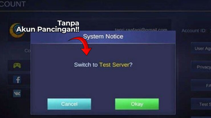 Cara Masuk Advance Server Mobile Legends 2025 Tanpa Pancingan