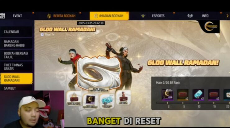 Cara Mudah Mendapatkan Gloo Wall FF Ramadhan Gratis