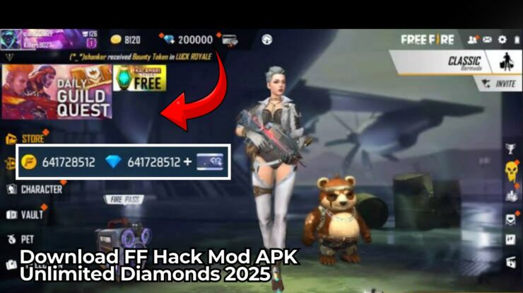 Download FF Hack Mod APK Unlimited Diamonds 2025: Klik Disini!