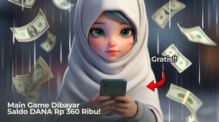 Main Game Online dibayar Saldo DANA Rp 360 Ribu