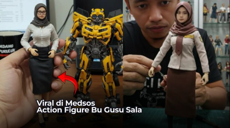 Viral di Medsos! Cara Membuat Action Figure AI Bu Guru Salsa