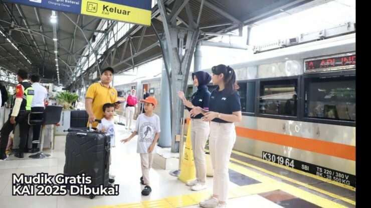 Mudik Gratis KAI 2025 Telah Dibuka! Ini Cara Mendapatkannya